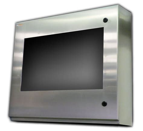 box panel stainless steel|stainless steel monitor enclosure.